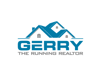 Gerry The Running Realtor logo design by pencilhand