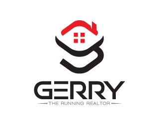Gerry The Running Realtor logo design by sanworks