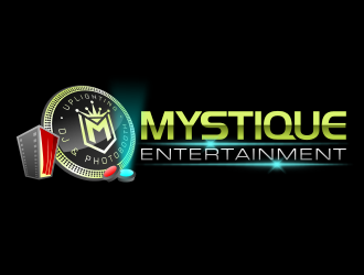 Mystique Entertainment logo design by Dakon