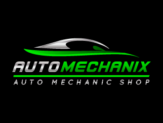 Auto Mechanix logo design by PyramidDesign