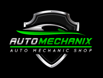 Auto Mechanix logo design by PyramidDesign