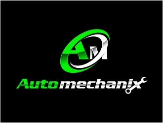 Auto Mechanix logo design by 48art