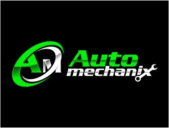 Auto Mechanix logo design by 48art