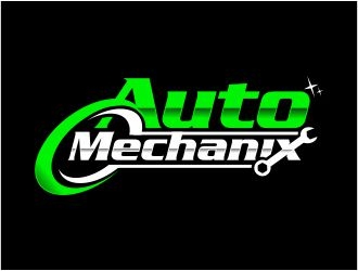 Auto Mechanix logo design by 48art