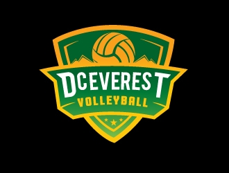 DC Everest Volleyball logo design by REDCROW