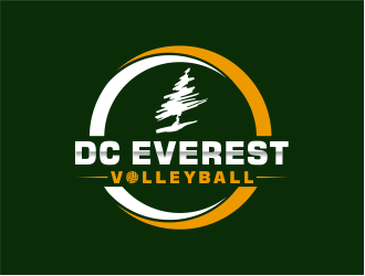 DC Everest Volleyball logo design by meliodas