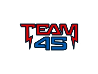 Team 45 logo design by semvakbgt