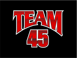 Team 45 logo design by mutafailan