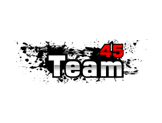 Team 45 logo design by meliodas