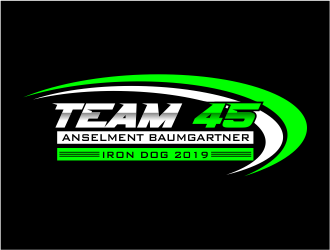 Team 45 logo design by meliodas