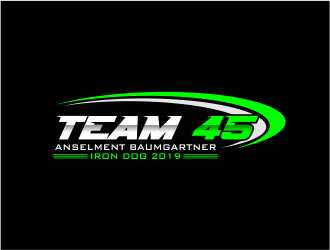 Team 45 logo design by meliodas