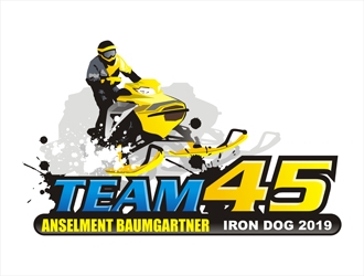 Team 45 logo design by gitzart