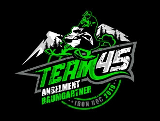 Team 45 logo design by sanworks