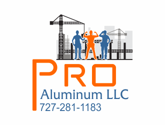 Pro Aluminum LLC logo design by ROSHTEIN