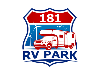 181 RV PARK logo design by haze