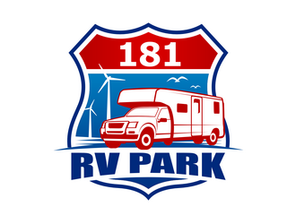 181 RV PARK logo design by haze