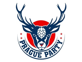 Prague Party logo design by DreamLogoDesign