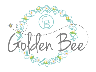 Golden Bee logo design by ARALE
