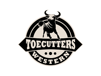 ToeCutters Western logo design by Republik