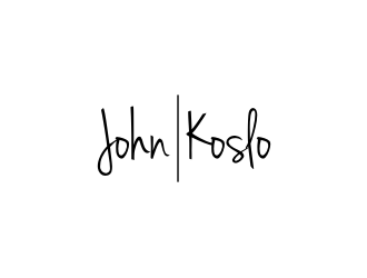 John Koslo logo design by rief