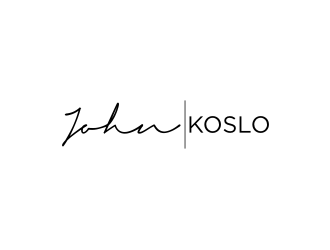 John Koslo logo design by rief