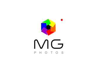 MG Photos logo design by coco