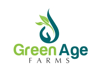 Green Age Farms  logo design by usashi