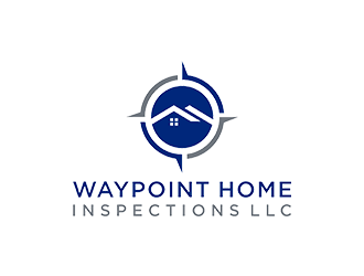Waypoint Home Inspections LLC logo design by checx