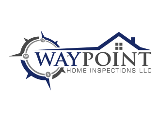 Waypoint Home Inspections LLC logo design by Dakon