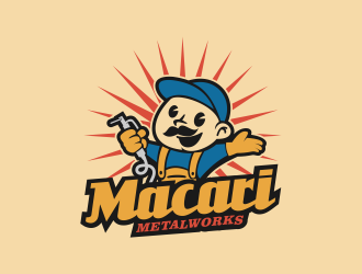 Macari Metalworks logo design by SmartTaste