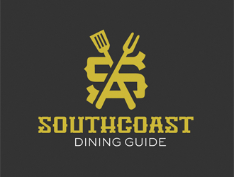 Southcoast Dining Guide logo design by enzidesign