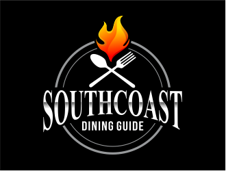 Southcoast Dining Guide logo design by mutafailan