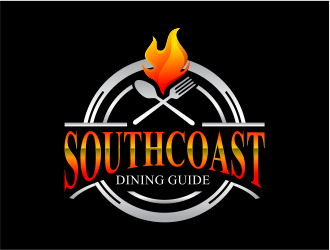 Southcoast Dining Guide logo design by mutafailan