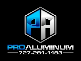 Pro Aluminum LLC logo design by xteel