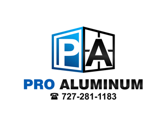 Pro Aluminum LLC logo design by enzidesign