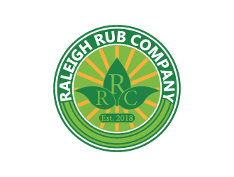 Raleigh Rub Company logo design by fastsev