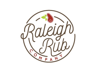 Raleigh Rub Company logo design by eyeglass