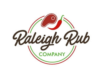 Raleigh Rub Company logo design by eyeglass