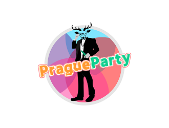 Prague Party logo design by Republik