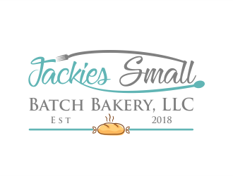 Jackies Small Batch Bakery, LLC logo design by ROSHTEIN