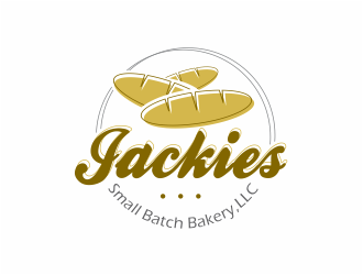 Jackies Small Batch Bakery, LLC logo design by mutafailan