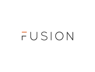 Fusion logo design by Mbelgedez