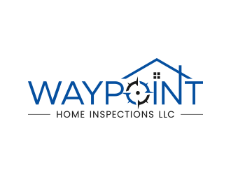 Waypoint Home Inspections LLC logo design by lexipej