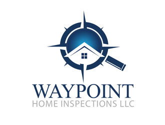 Waypoint Home Inspections LLC logo design by kunejo
