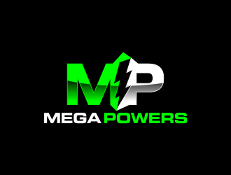 MegaPowers logo design by akhi