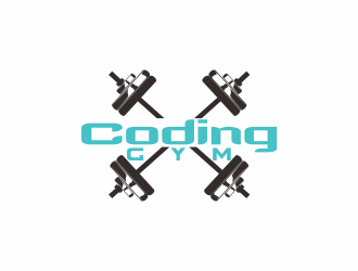 Coding Gym logo design by bosbejo