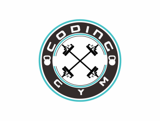Coding Gym logo design by bosbejo