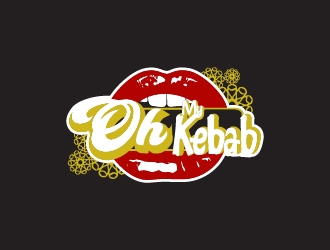 Oh My Kebab logo design by onep