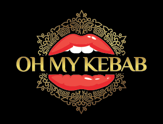 Oh My Kebab logo design by ryanhead