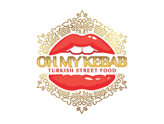 Oh My Kebab logo design by ryanhead